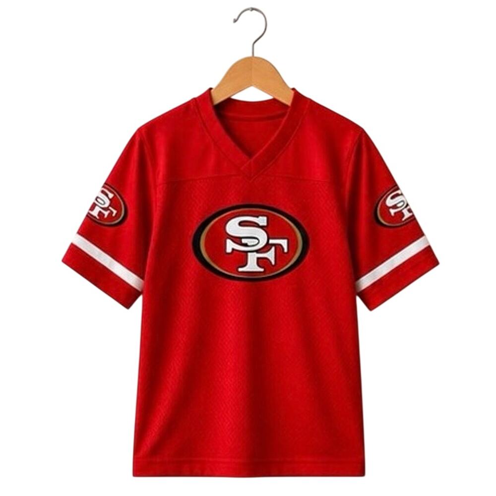 Franklin Youth San Francisco 49ers Red Mesh Jersey
